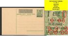 Germany Occ Montengro - Mint Postcard With ??r? Errors In Overprint - Luok- 1943
