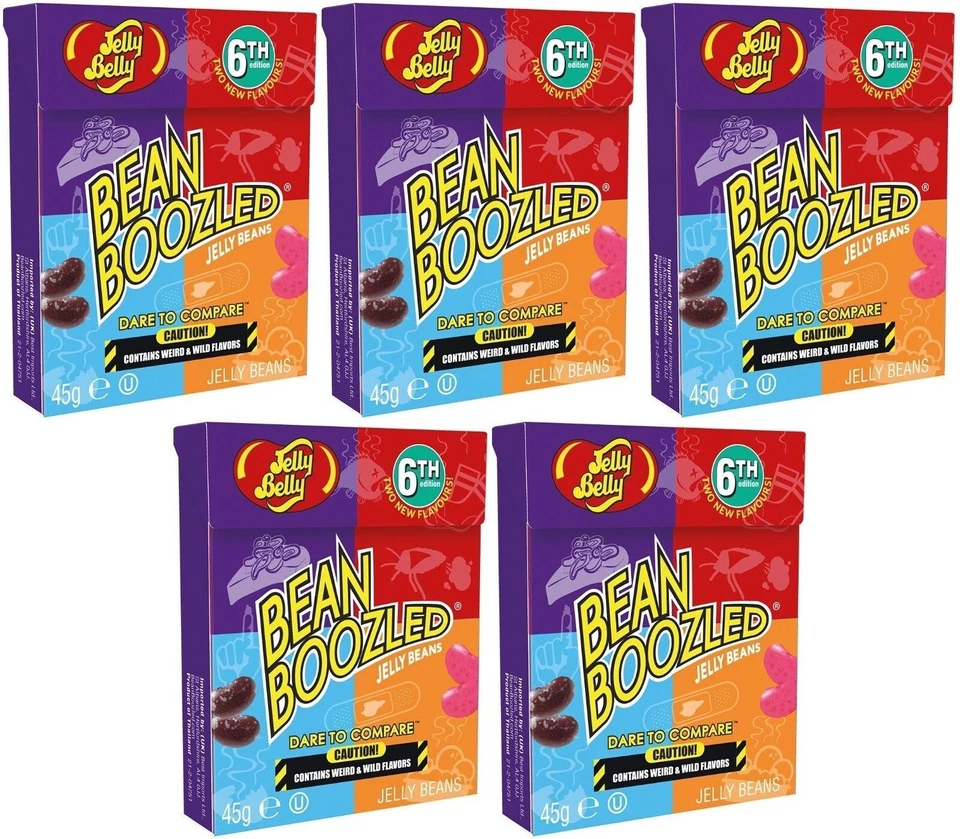 24 Bean Boozled Jelly Belly Beans 5th Edition Packs.