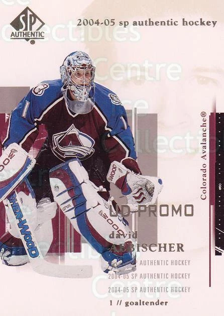 2004-05 SP Authentic UD Promos #21 David Aebischer - Image 1 of 1