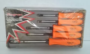 Snap-On Tools 5 Piece combination Screwdriver Set Orange SDS51IRO 1995 Corrode - Bild 1 von 11