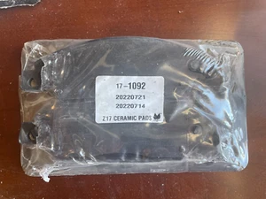 Power Stop 17-1092 Z17 Evolution Ceramic Disc Brake Pads w/ Hardware, GMC Chev - Picture 1 of 2