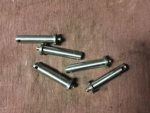 Hitch Pin 1/2" dia 2" usable length,303 STAINLESS Steel "5 PINS" - Picture 1 of 3