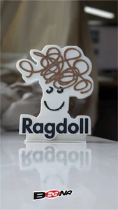 Ragdoll logo display Beena Studio - Picture 1 of 4
