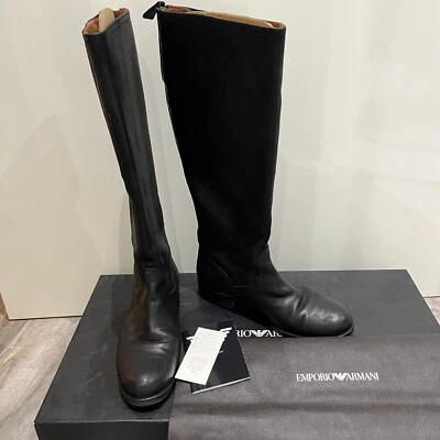 Botas Mujer Emporio Armani Negras Talla EU 38 Foto 1 de 4