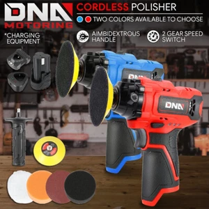 12V Cordless Electric Polisher Polishing Machine Power Tool Set Battery+Charger - Picture 1 of 12