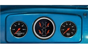 1935 1936 1937 1938 1939 Chevy Truck Adapter Panels w/ Auto Meter Gauges - Bild 1 von 3