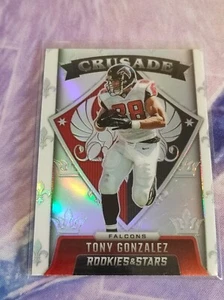 2021 Rookies & Stars TONY GONZALEZ Crusade Silver Prizm #CR-19 Falcons Insert - Bild 1 von 1
