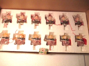 LOT/ 12 Department 56 Sugar Plum Fairy Ornament Sugar And Spice #38033~RARE-NEW - Picture 1 of 5