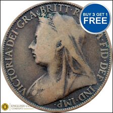 PENNY Victoria Old Head Choose your Date 1895-1901 FREE P&P All Date