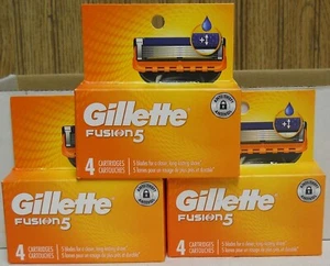 Gillette Fusion 5 Nachfüllkassetten 12 Stück neueste Packung werkseitig versiegelt - Bild 1 von 1