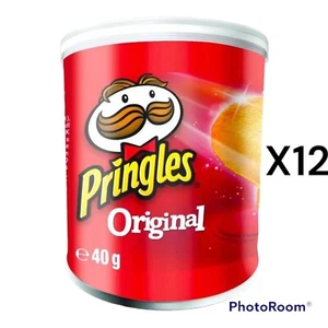 PRINGLES PATATINE ORIGINAL GRAMMI 40 X12 PEZZI - Foto 1 di 2