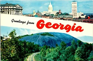 Greetings from Georgia Postcard - Picture 1 of 2