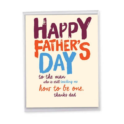 Tarjeta divertida del día del padre (8,5 x 11 pulgadas) - papá maestro J6946FDG Foto 1 de 4