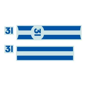 Dinky 133 Cunningham C5R Road Racer | Number 31 Transfer/Decal - Picture 1 of 1