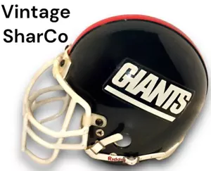 N. Y. GIANTS 1976-1999 ERA AUTHENTIC VINTAGE SHARCO MINI FOOTBALL HELMET - Picture 1 of 6