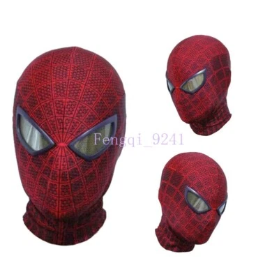 The Amazing Spider-Man Mask Cosplay Full Face Mask Spiderman Halloween Props - Image 1 of 4