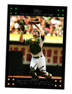 2007 Topps #548 Jason Kendall Oakland Athletics - Picture 1 of 2
