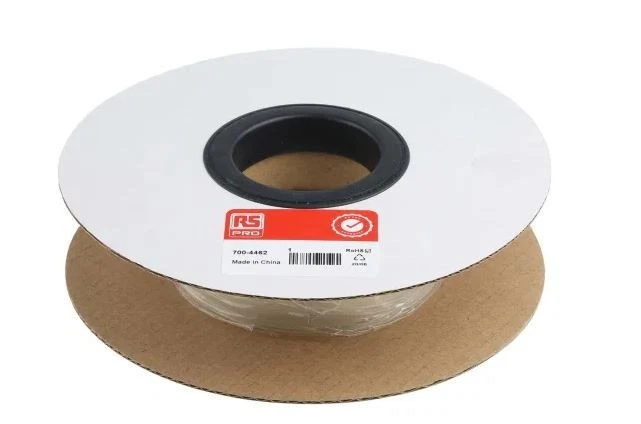 RS PRO Heat Shrink Tubing, Black 18mm Sleeve Dia. x 3m Length 3:1 Ratio - Image 1 of 1