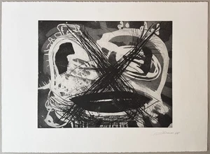 Arne-Bernd Rhaue, Radierung, 1988, handsigniert und datiert - Picture 1 of 1