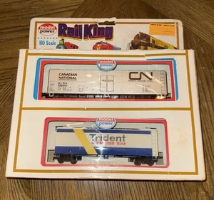 Model Power Rail King HO Scale Canadian National & Trident Gum Set 🚆 - Picture 1 of 2