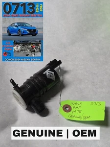 ⭐⭐2024-2025 NISSAN SENTRA WASHER Pump Motor GENUINE OEM TESTED 💯✅⭐ - Bild 1 von 3