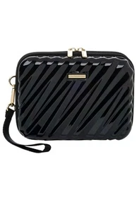 Marcy McKenna Hamptons Collection Mini Beauty Case 7,5”L X 5,5”H Schwarz Neu - Bild 1 von 3