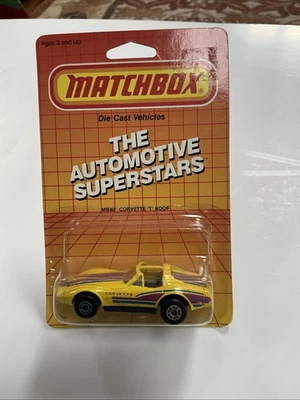 Matchbox Superfast Corvette techo en T MB40 1986 - buen estado Foto 1 de 2
