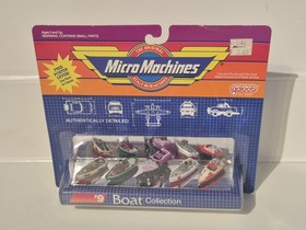 Galoob Micro Machines 1989 Sealed Set #9 Boat Collection
