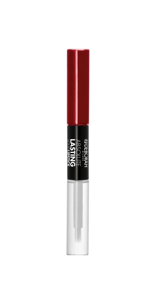 Deborah Milano Absolute Lasting Rossetto Liquido 19 Burgundy 8ml 2in1 Mat Gloss - Immagine 1 di 1