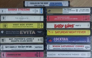 15 x SOUNDTRACK Albums COCKTAIL SGT.PEPPER GRADUATE EVITA CHARIOTS HARRY SALLY - Picture 1 of 1