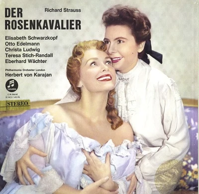 4LP Box COLUMBIA STC-90566 STRAUSS Rosenkavalier SCHWARZKOPF KARAJAN (SAX-2269) - Image 1 of 3
