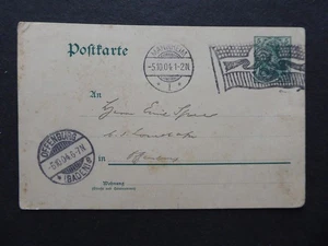 Deutsches Reich - Ganzsache / Postkarte - gelaufen - Bild 1 von 2