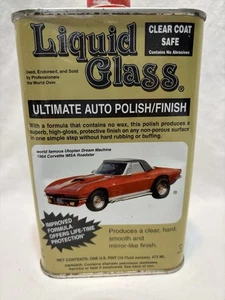 Liquid Glass Ultimate Auto Polish Finish Clear Coat & Safe No Wax Car Collector - Picture 1 of 7
