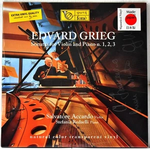 AUDIOPHILE FONE 154 JAPAN GRIEG "Sonatas for Violin" ACCARDO-REDAELLI #2LPs SS - Picture 1 of 2