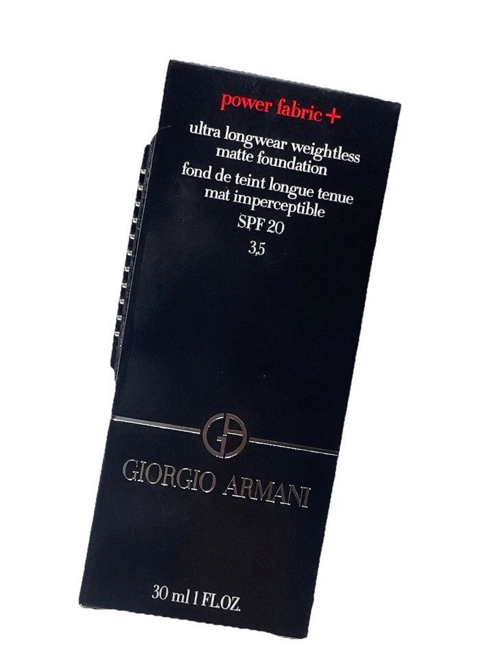 Giorgio Armani POWER FABRIC+ Full Coverage Foundation 24h Wear SPF 20 Choose - Image 1 of 4