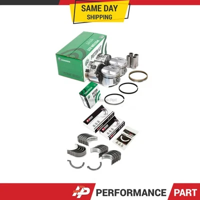 Pistons Main Rod Bearings for 94-00 Honda Si Del Sol Civic 1.6L P30  B16A2 B16A3 - Image 1 of 4