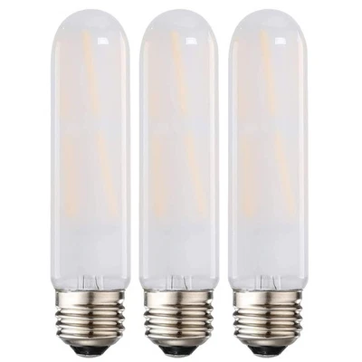 T10 Led Frosted Bulb, 8W Dimmable Tubular LED Light Bulb, 75 Watt Incandescen... - Image 1 of 4