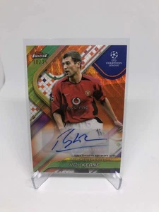 2024-25 Topps Finest UEFA UCC Roy Kean Orange Wave Auto /25 - Bild 1 von 2