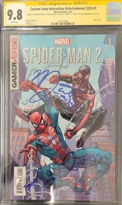 ENTRETENIMIENTO INTERACTIVO SONY #1 Firmado YURI LOWENTHAL "Spidey" (CGC SS 9.8) - Imagen 1 de 1