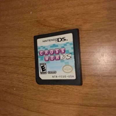 Nintendo DS Crosswords Puzzle Game Cartridge Only Tested Working Ships Next Day! - Image 1 of 2