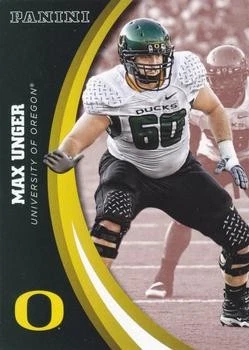 Max Unger 2015 Panini Oregon Ducks Team Collection - #37 - Image 1 of 2