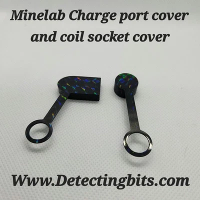 Minelab Manticore, Xterra, Equinox 600, 700, 800 & 900  Charging Port  Cover - Image 1 of 3