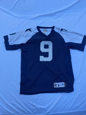 Camiseta Tony Romo #9 Dallas Cowboys NFL Reebok Colección Vintage Juvenil XL 18-20 Foto 1 de 4