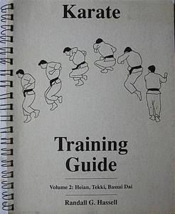 1991 1ST PRINTING KARATE TRAINING GUIDE KATA-HEIAN,TEKKI, BASSAI DAI MARTIAL ART - Imagen 1 de 1