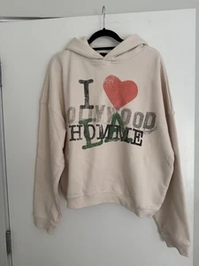 Homme + Femme Hoodie XS Creme UVP 150 $ Neu mit Etikett. Unisex - Bild 1 von 5