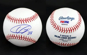 Ubaldo Jimenez SIGNED ROMLB Baseball Orioles Rockies Indians PSA/DNA AUTOGRAPHED - Picture 1 of 1