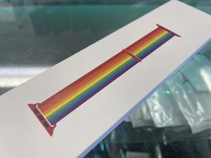 Oryginalny zegarek Apple Watch Sport Loop 38MM 40mm 41mm Pride Edition MV9Q2AM/A - Zdjęcie 1 z 7