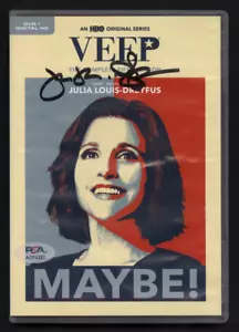 JULIA LOUIS DREYFUS - VEEP signed Autogramm DVD Cover + 2 Disc Set PSA # AO70227 - Bild 1 von 2
