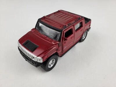 Maisto Hummer H2 GM 1:46 Escala Diecast SUV Granate 4" Puertas Delanteras Abiertas Foto 1 de 4