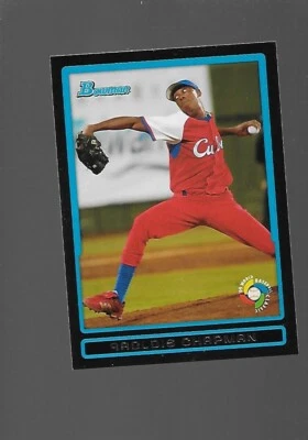 2009   Aroldis Chapman, Bowman, World Baseball Classic - Image 1 of 2